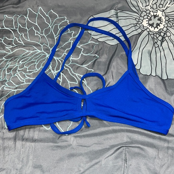 Jolyn Clothing Swim Royal Blue Tie Back Jolyn Bikini Top Poshmark
